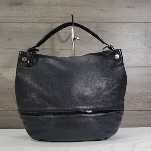 Furla Classic Black Leather Tote Handbag